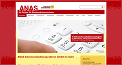 Desktop Screenshot of anas-suhl.de