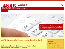 Tablet Screenshot of anas-suhl.de